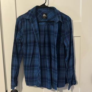 Flannel button-up